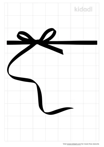 gift-ribbon-stencil