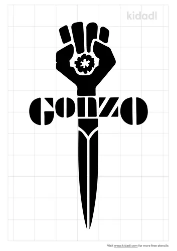 gonzo-fist-stencil
