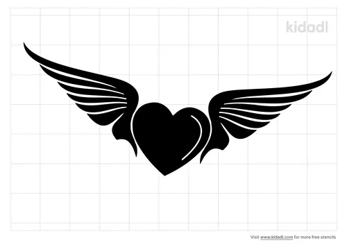 heart-with-wings-stencil
