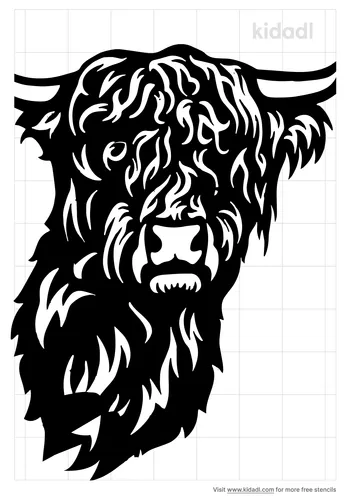 highland-cow-stencil