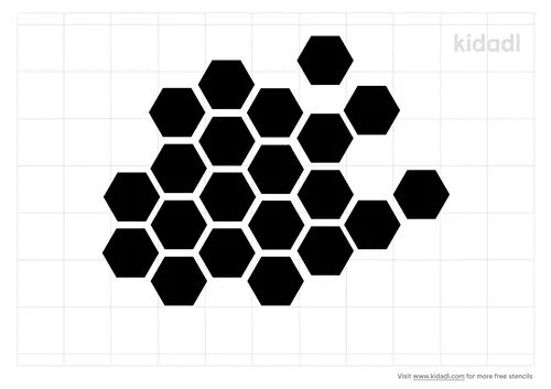 honeycomb-stencil