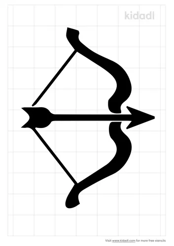 indian-bow-and-arrow-stencil