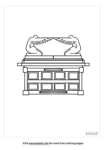 the israelites build the tabernacle coloring pages