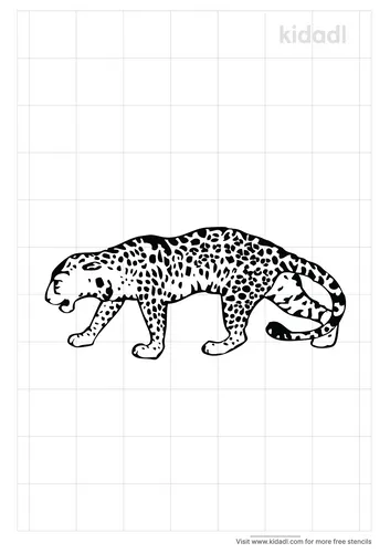 jaguar-stencil