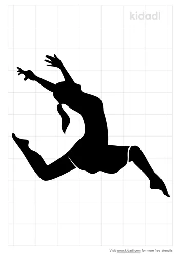 jazz-dancer-stencil