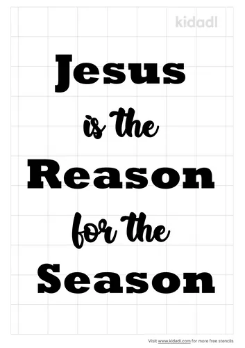 jesus-is-the-reason-for-the-season-stencil