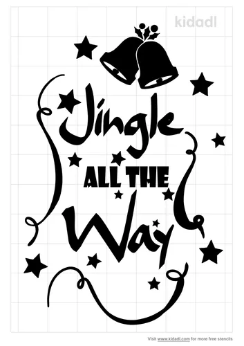 jingle-all-the-way-stencil