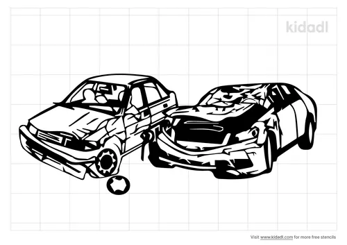 junkyard-wrecked-car-stencil