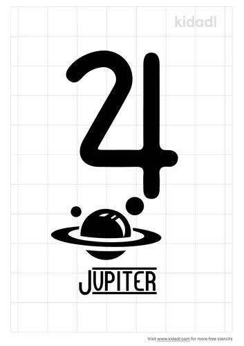 jupiter-symbol-stencil