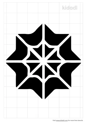 kaleidoscope-stencil
