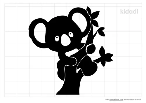 koala-baby-shower-stencil
