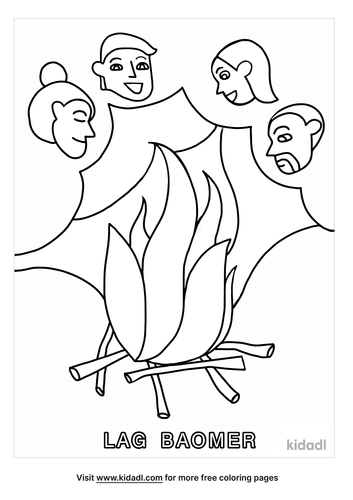 Lag Baomer Coloring Pages Free Seasonal Celebrations Coloring Pages Kidadl