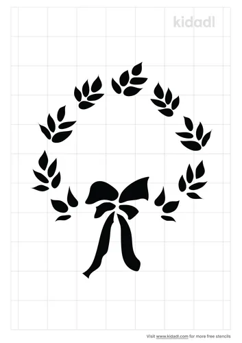 laurel-wreath-stencil