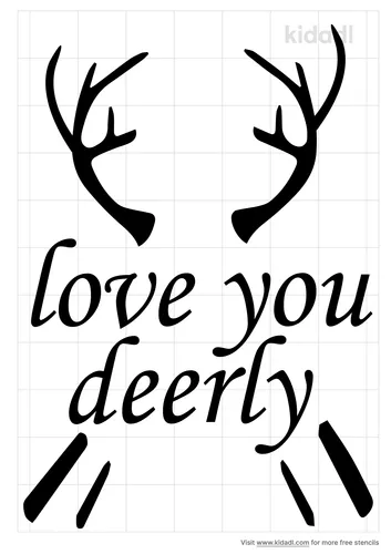 love-you-deerly-stencil