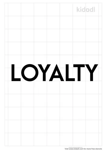 loyalty-stencil