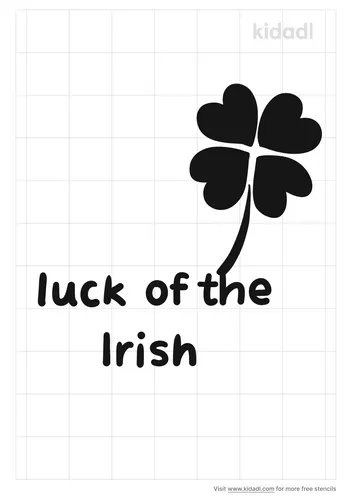luck-of-the-irish-stencil