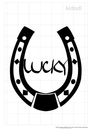 lucky-horseshoe-stencil