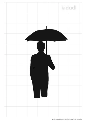 man-holding-umbrella-stencil
