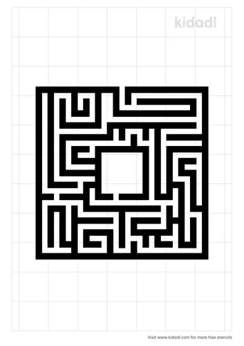 maze-stencil