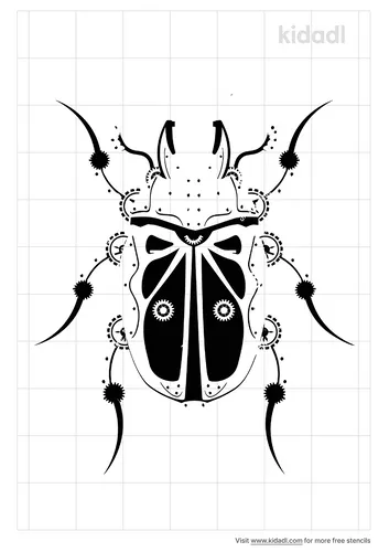 mechanical-insect-stencil