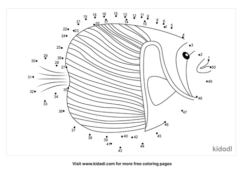 Free Mermaid Hard 1 100 Dot To Dot Printables For Kids Kidadl