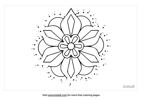 Free Rangoli Designs Medium 1 50 Dot To Dot Printables For Kids Kidadl