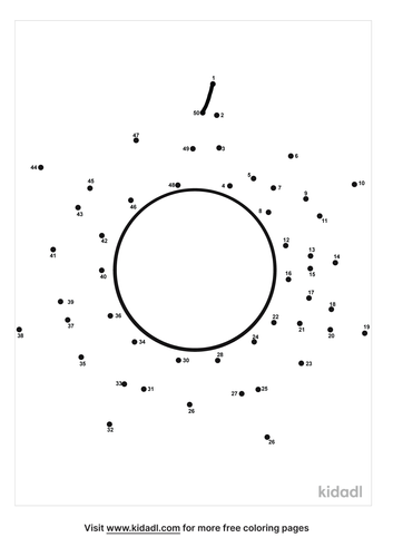 Free Rocket Medium 1-50 Dot to Dot Printables For Kids | Kidadl