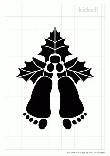 mistletoes-with-baby-feet-stencil