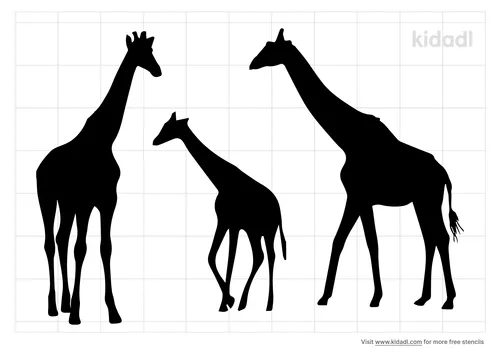 mom-dad-baby-giraffe-stencil