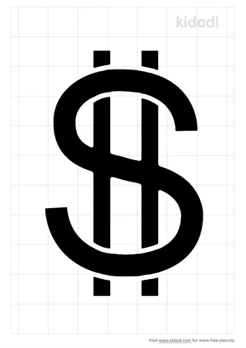 money-stencil
