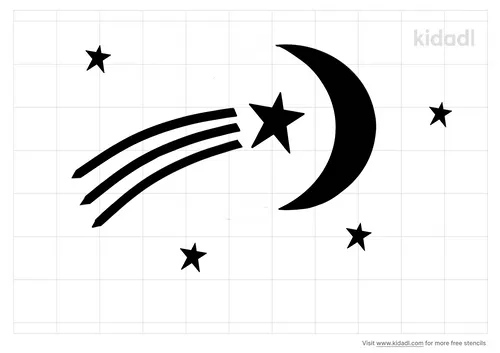 moon-with-a-shooting-star-in-the-middle-of-it-stencil