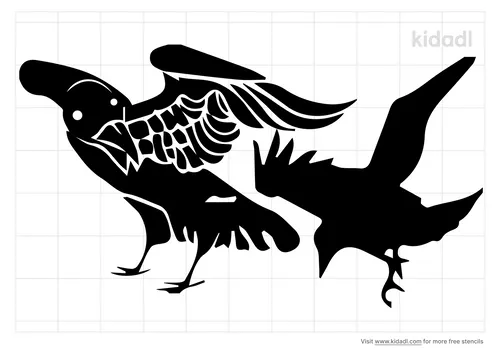 native-american-raven-stencil