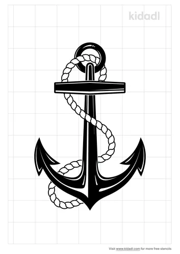 navy-symbol-tattoo-stencil