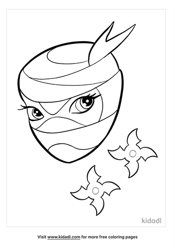 ninja coloring pages free people coloring pages kidadl