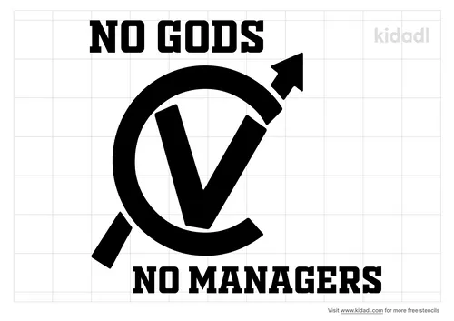 no-gods-no-managers-stencil