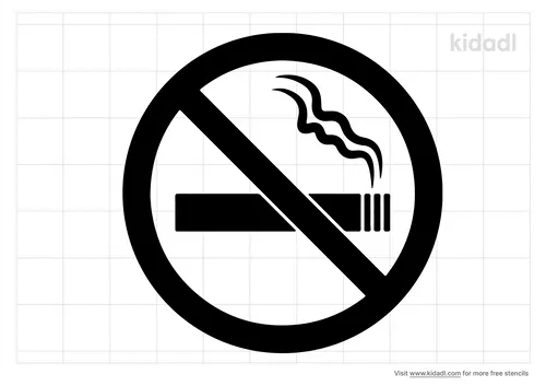 no-smoking-stencil