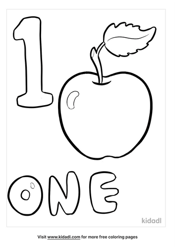 18+ Number 1 Coloring Page Pics ~ Coloring Page