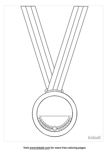 Olympic Medal Coloring Pages Free Sports Coloring Pages Kidadl