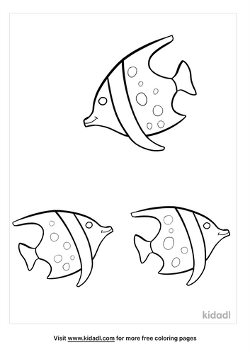 one fish two fish coloring pages free fish coloring pages kidadl