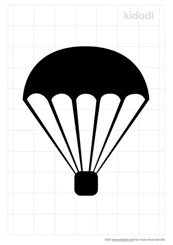 parachute-stencil