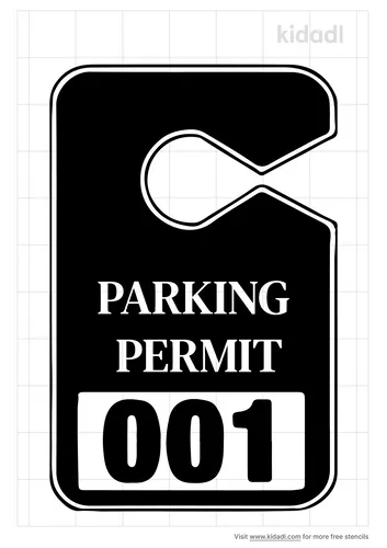 parking-permit-stencil