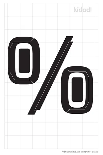 percent-sign-stencil