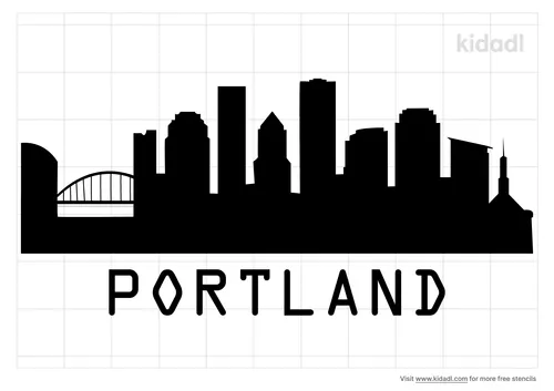 portland-cityscape-stencil