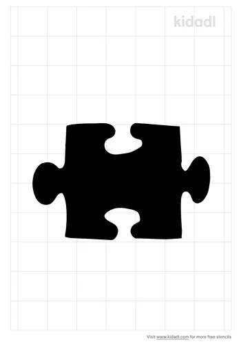 puzzle-piece-stencil