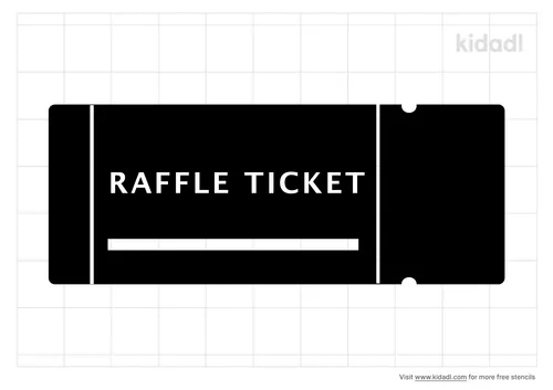 raffle-ticket-stencil