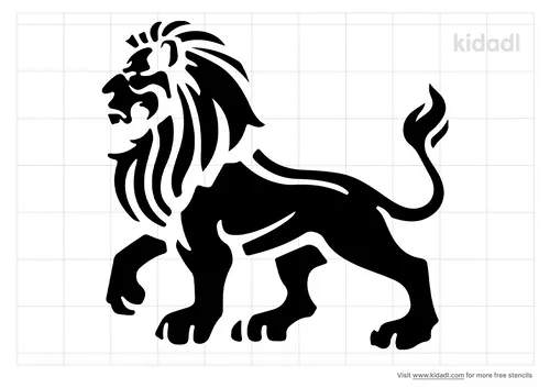 rasta-lion-stencil