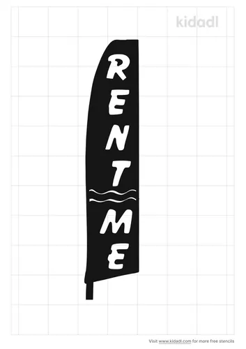 rent-me-flag-stencil