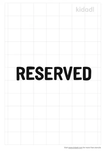 reserved-stencil