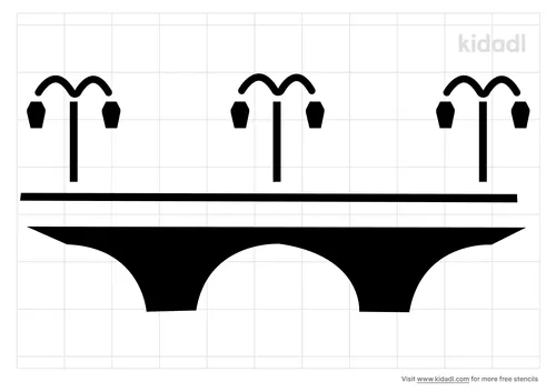retro-arch-bridge-stencil