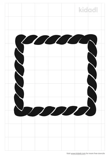 rope-border-stencil